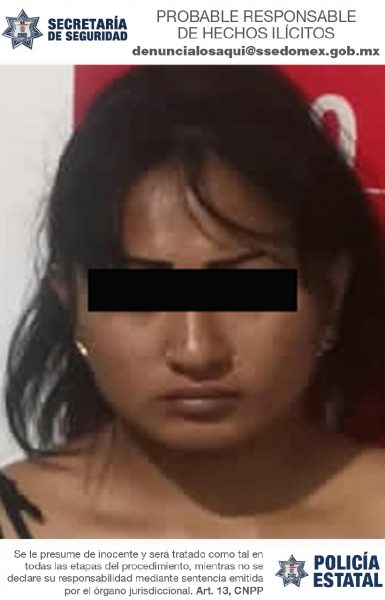 Detienen En Flagrancia A Mujer Que Aparentemente Intentaba Desvalijar