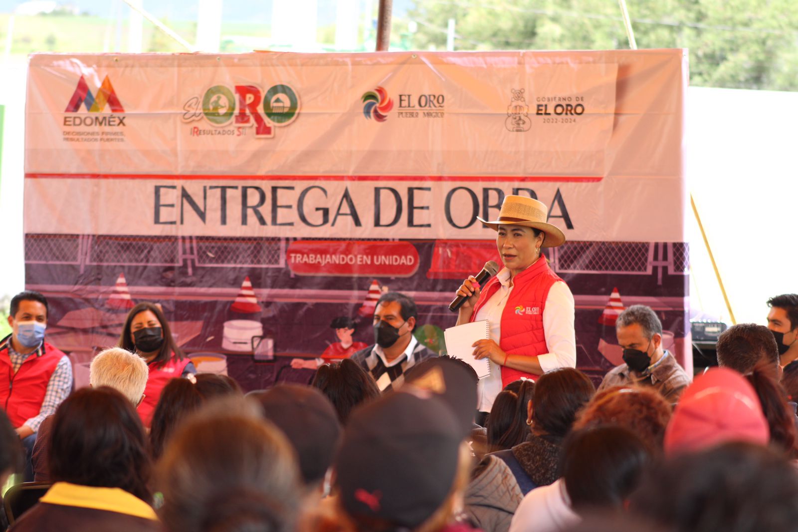 Dan Banderazo De Inicio De Obras En El Oro