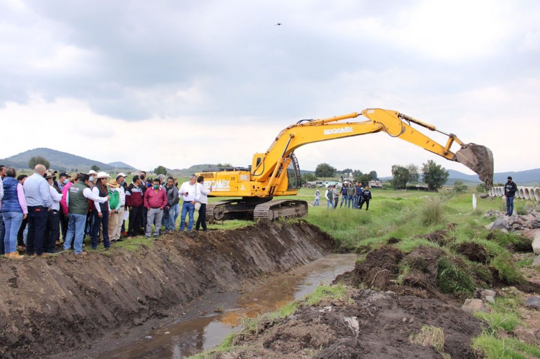 GEM supervisa avances en trabajos de infraestructura hidroagrícola en