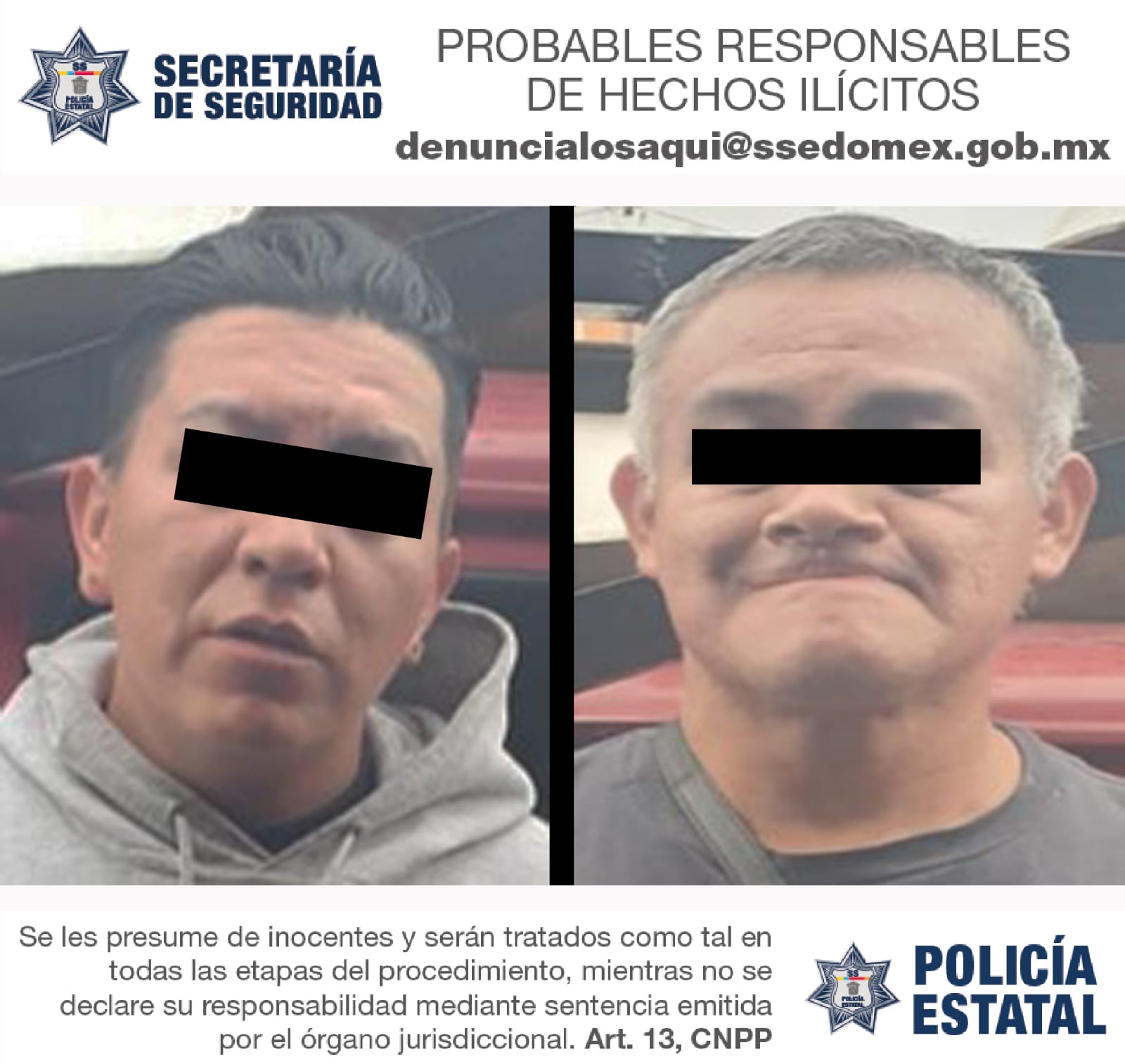 En Los Reyes La Paz Detienen A Dos Implicados En Robo Con Violencia