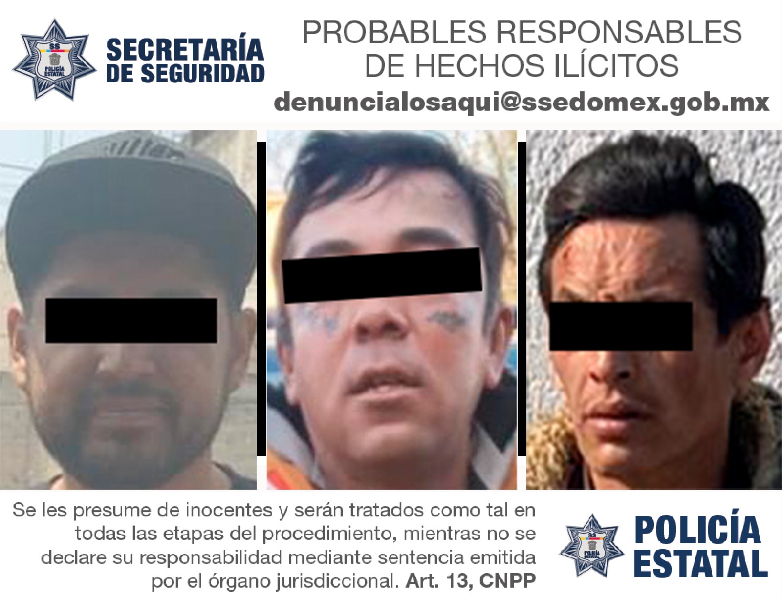 Detienen A Tres Sujetos Probables Responsables Del Delito De Robo Con