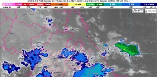 pronostico clima Toluca 11 mayo