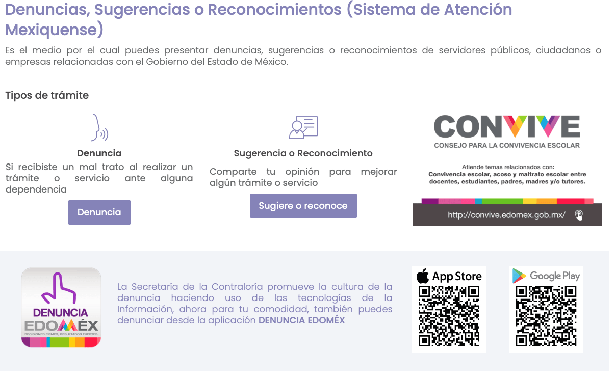 Sistema de Denuncias del Edomex mantiene proporción de quejas recibidas