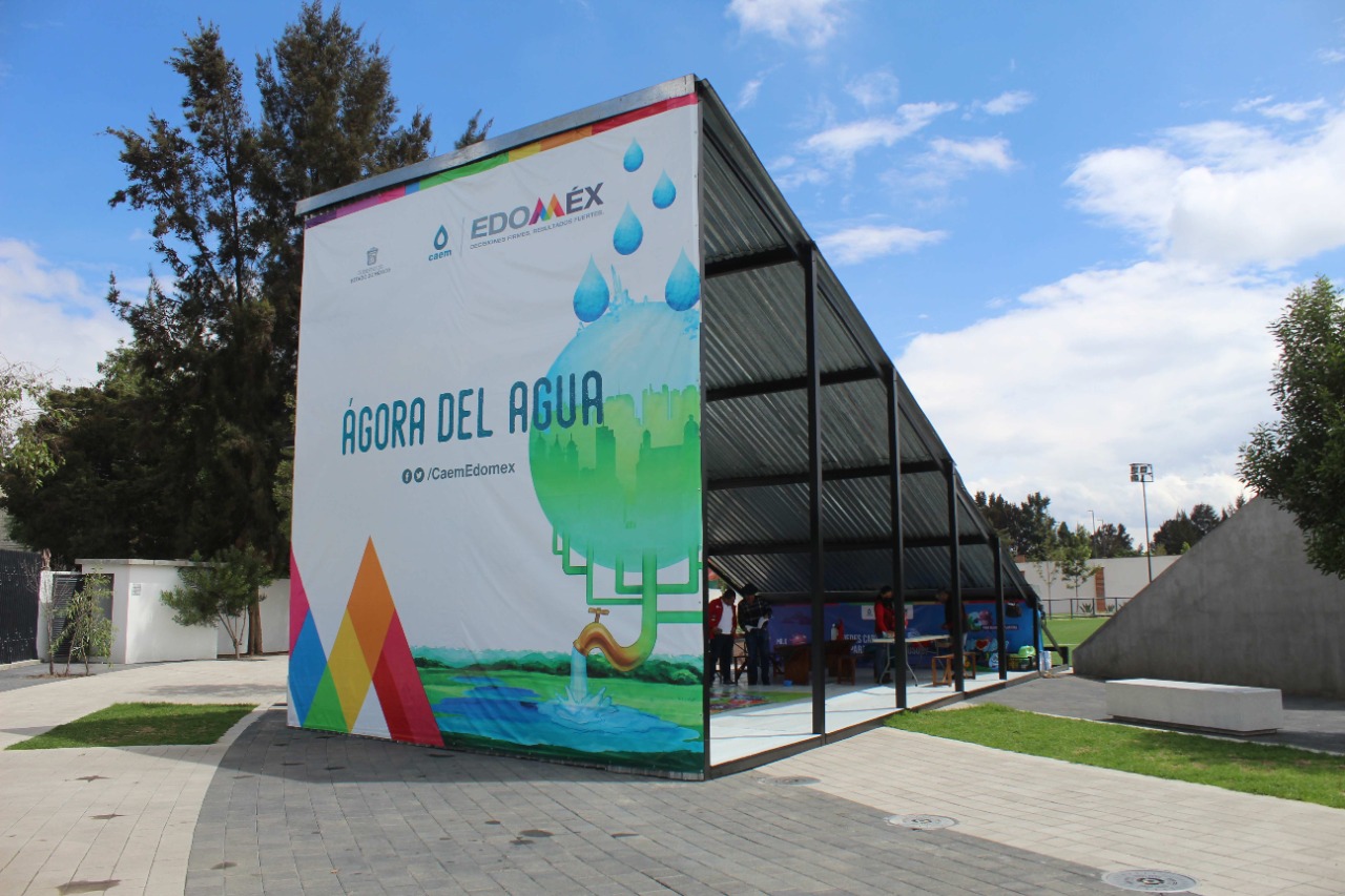 CAEM instala el Ágora del Agua en Chalco CAEM instala el Ágora del Agua en Chalco