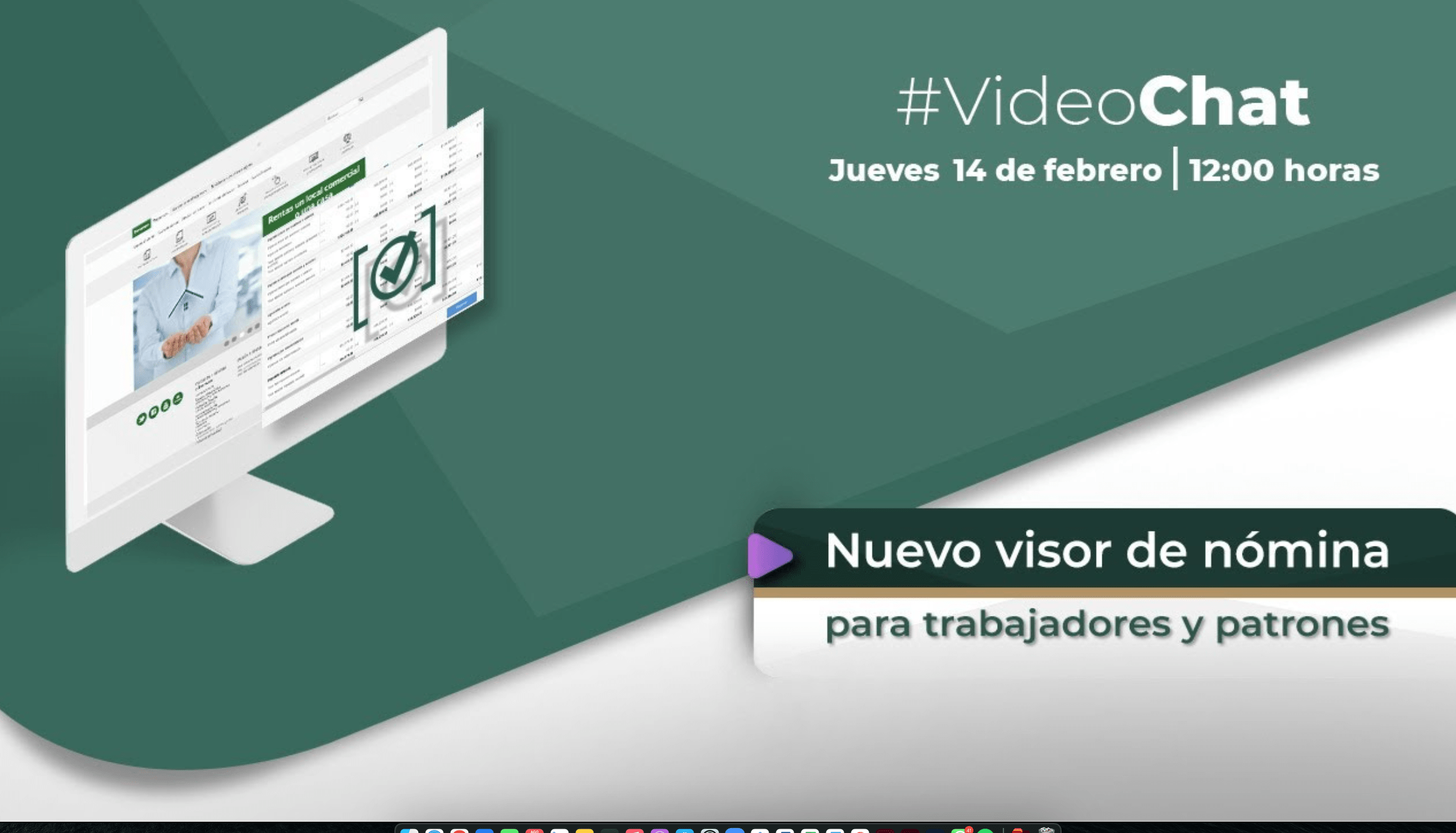 “Visor de comprobante de nómina” podrá verificar si el sueldo o las retenciones están