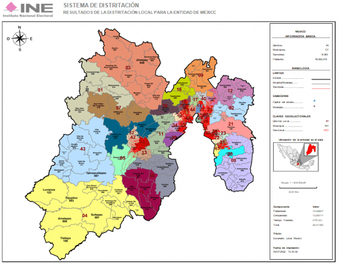 Conoce La Nueva Distribuci N De Distritos Locales Y Federales Del