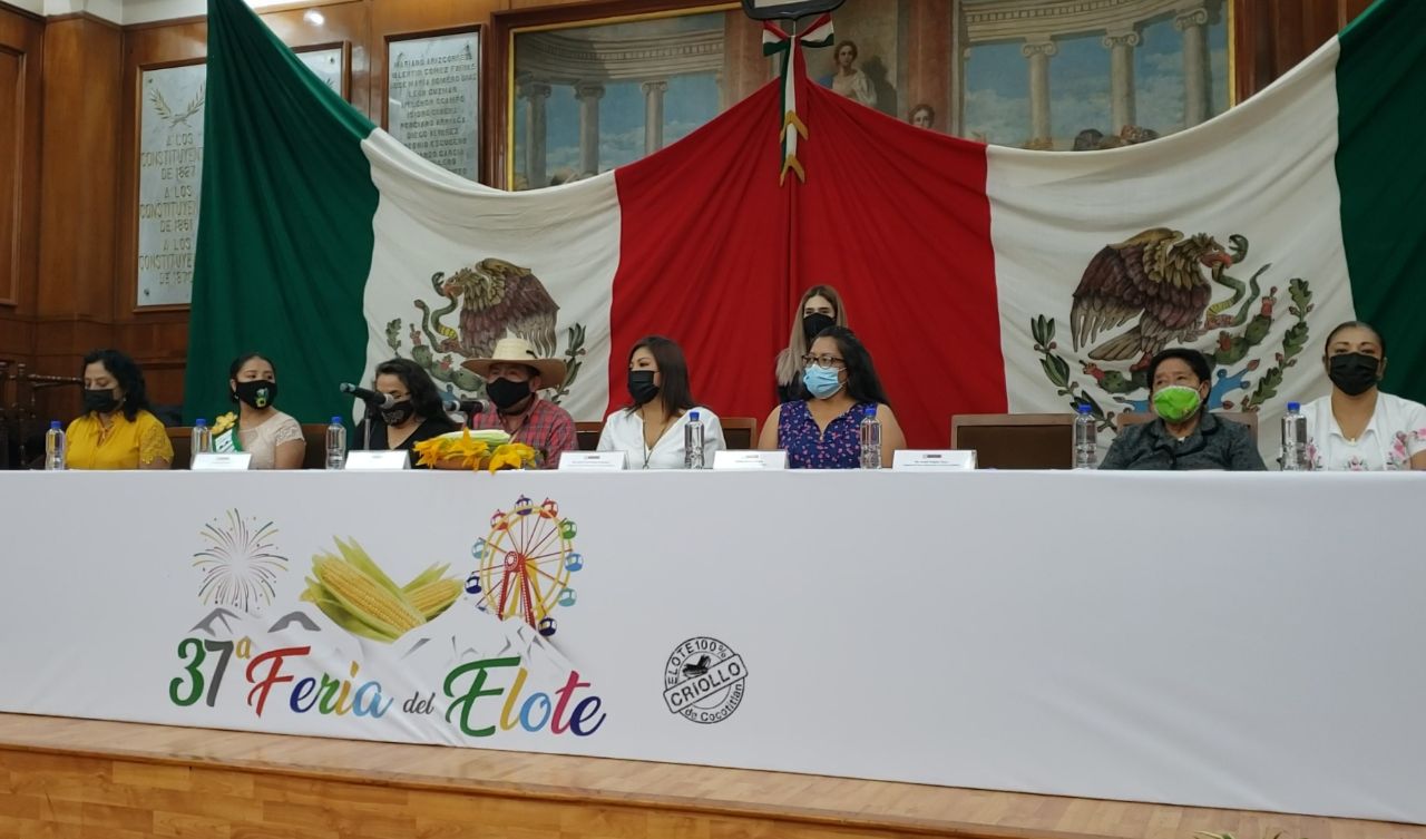 Presentan Feria del elote de Cocotitlán