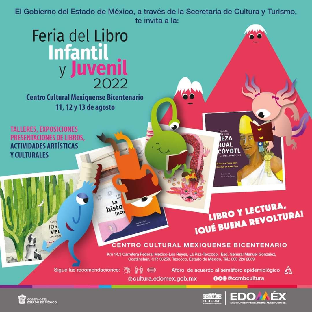 Preparan Feria Del Libro Infantil Y Juvenil En El Centro Cultural Mexiquense Bicentenario