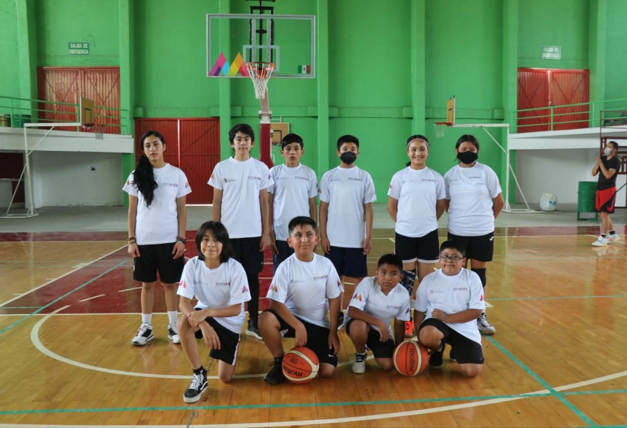 Reinicia actividades centro de formación de basquetbol Edoméx