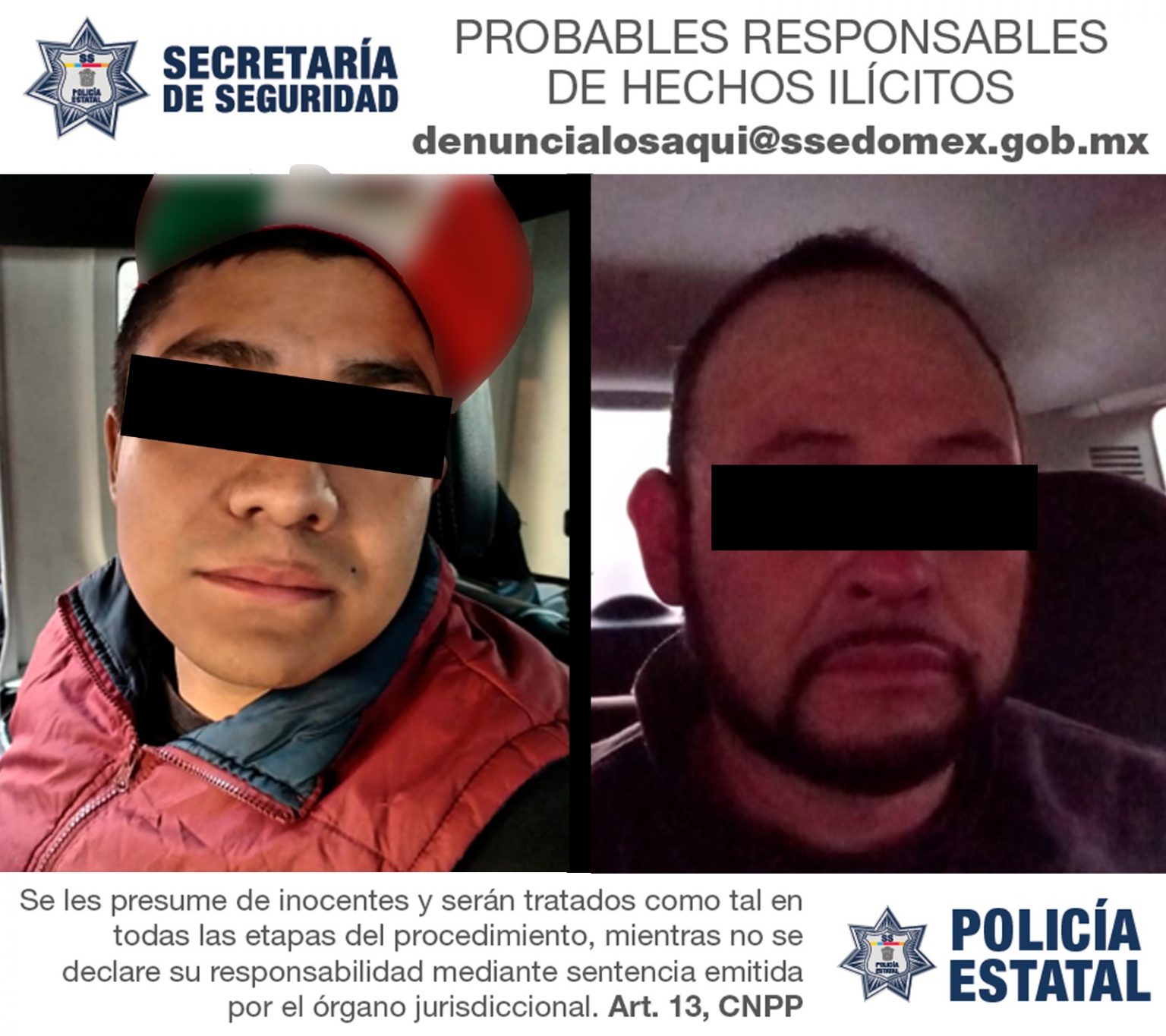 Ss Detiene En Cuautitlán Izcalli A Dos Implicados En Robo A Transporte