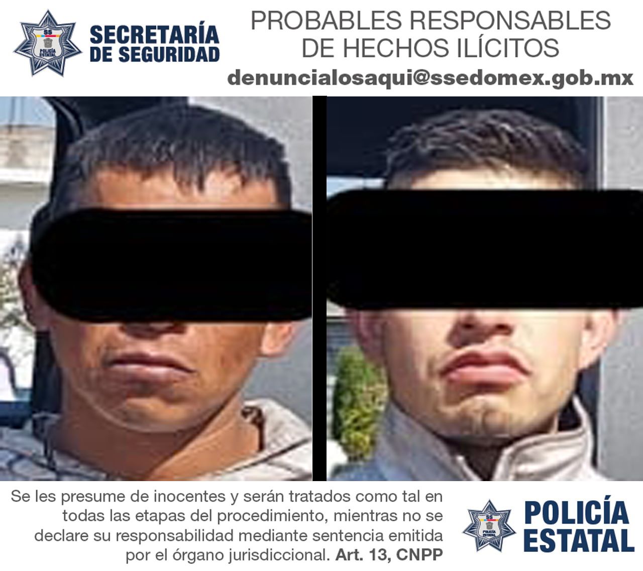 Detienen A Probables Involucrados En Robo A Negocio