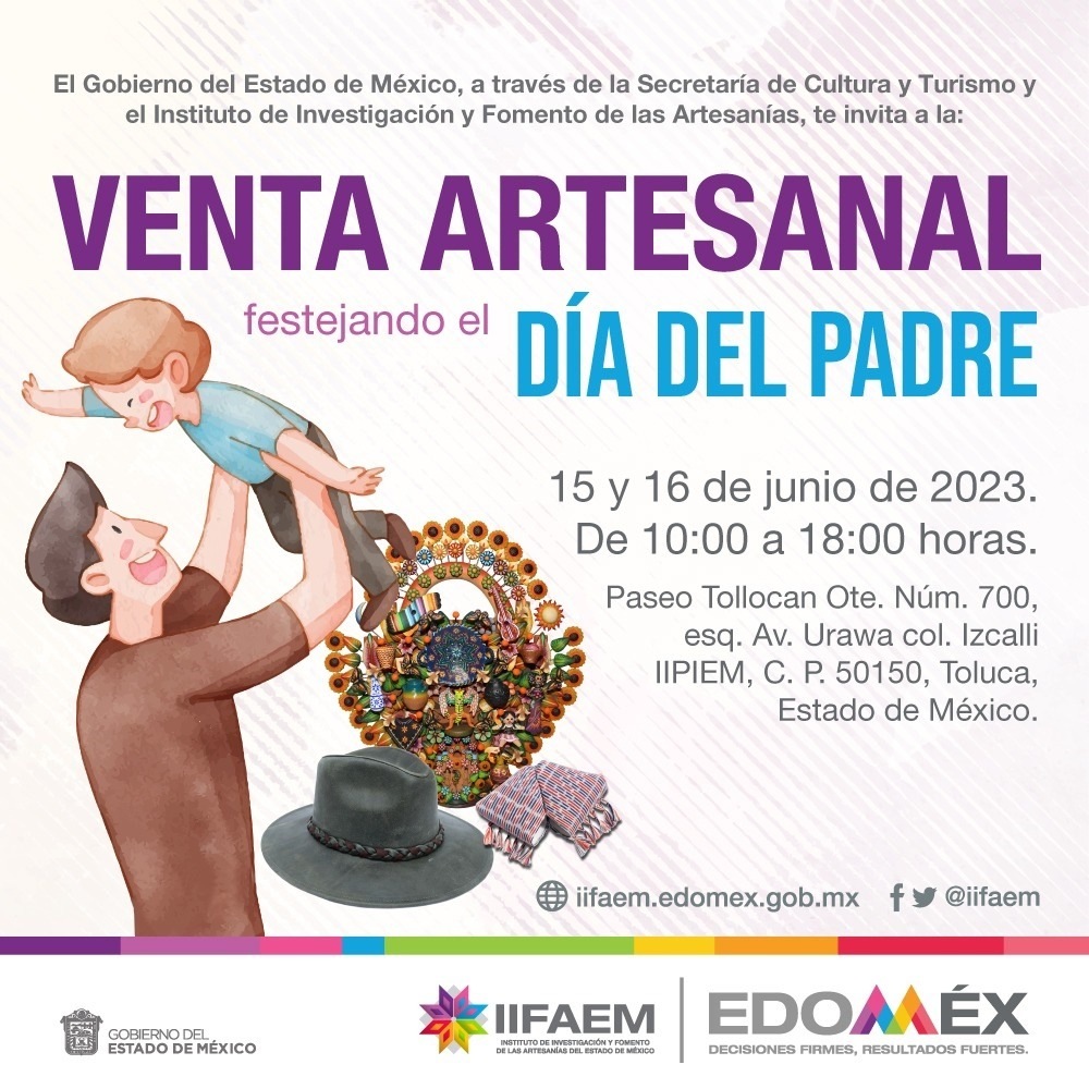 Iifaem Organiza Venta Artesanal Con Motivo Del Día Del Padre 4726