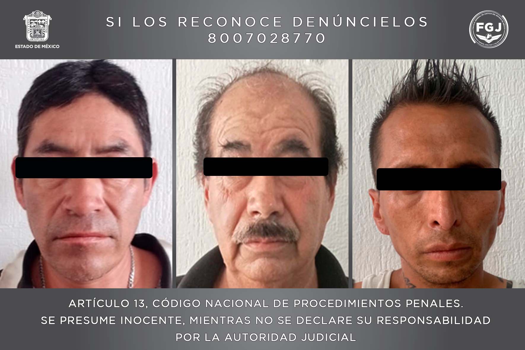 Detienen A Tres Sujetos Implicados En Homicidio En Chimalhuacán