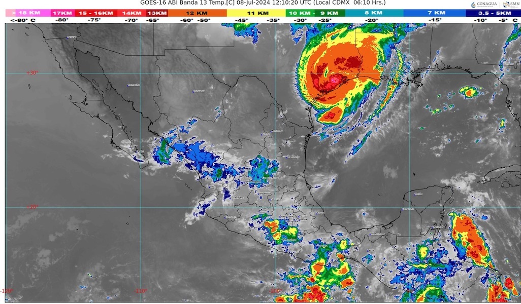 Probabilidad de tormentas dispersas, pronóstico este lunes para Toluca