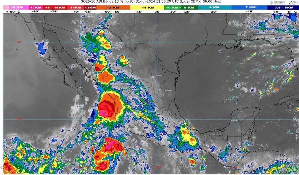 Tormentas por la tarde, pronóstico este miércoles para Toluca