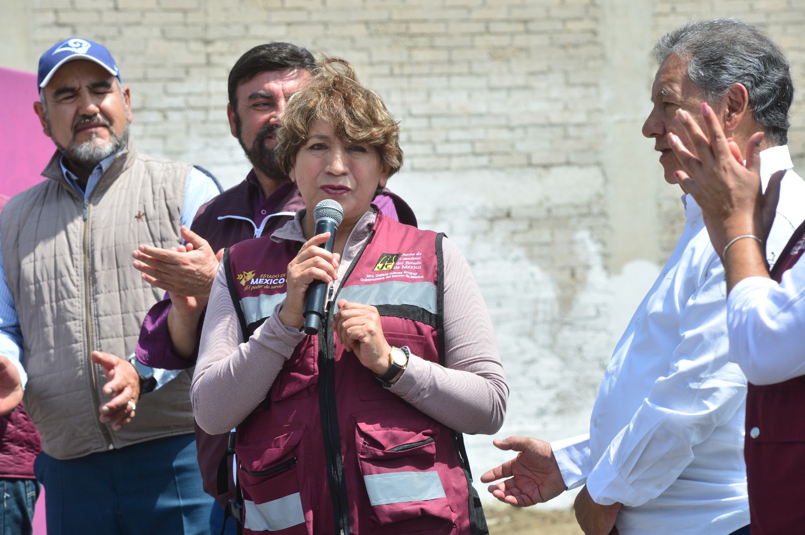 Delfina Gómez inicia obras de transformación en la zona oriente del EdoMéx