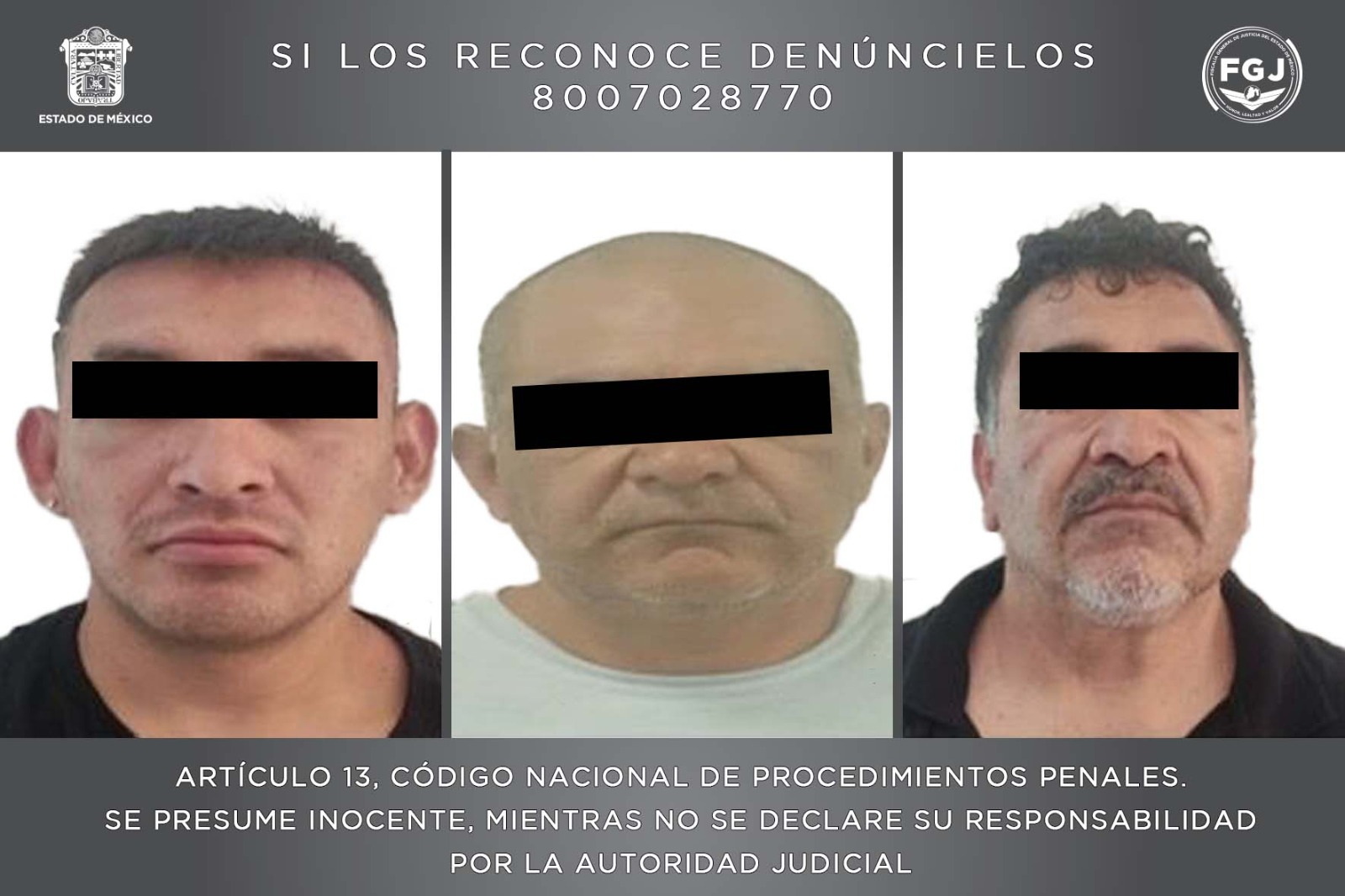 Vinculan a proceso a tres implicados en robo a transporte público registrado en Tlalnepantla
