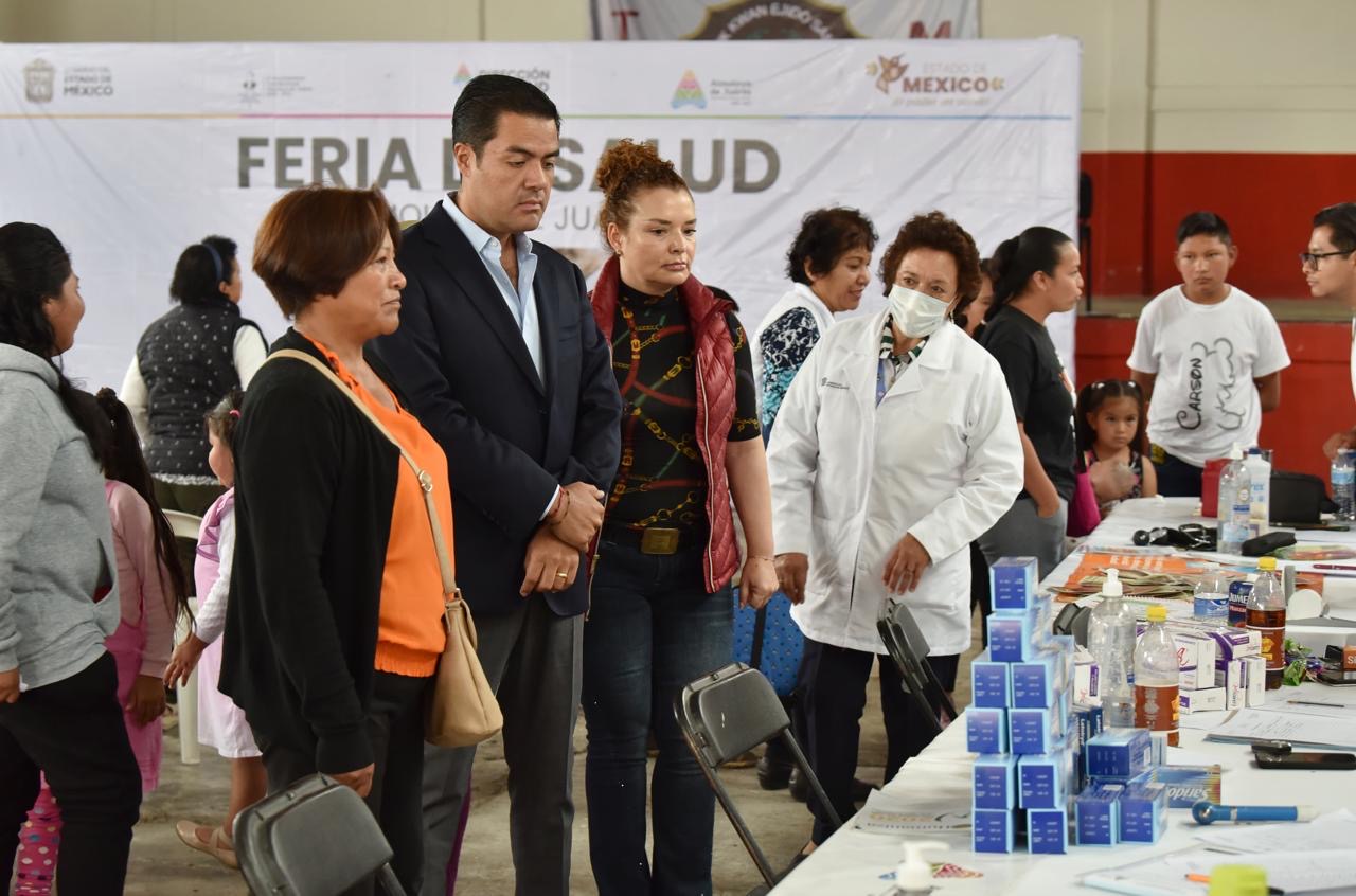 Refuerzan la salud en Almoloya de Juárez 