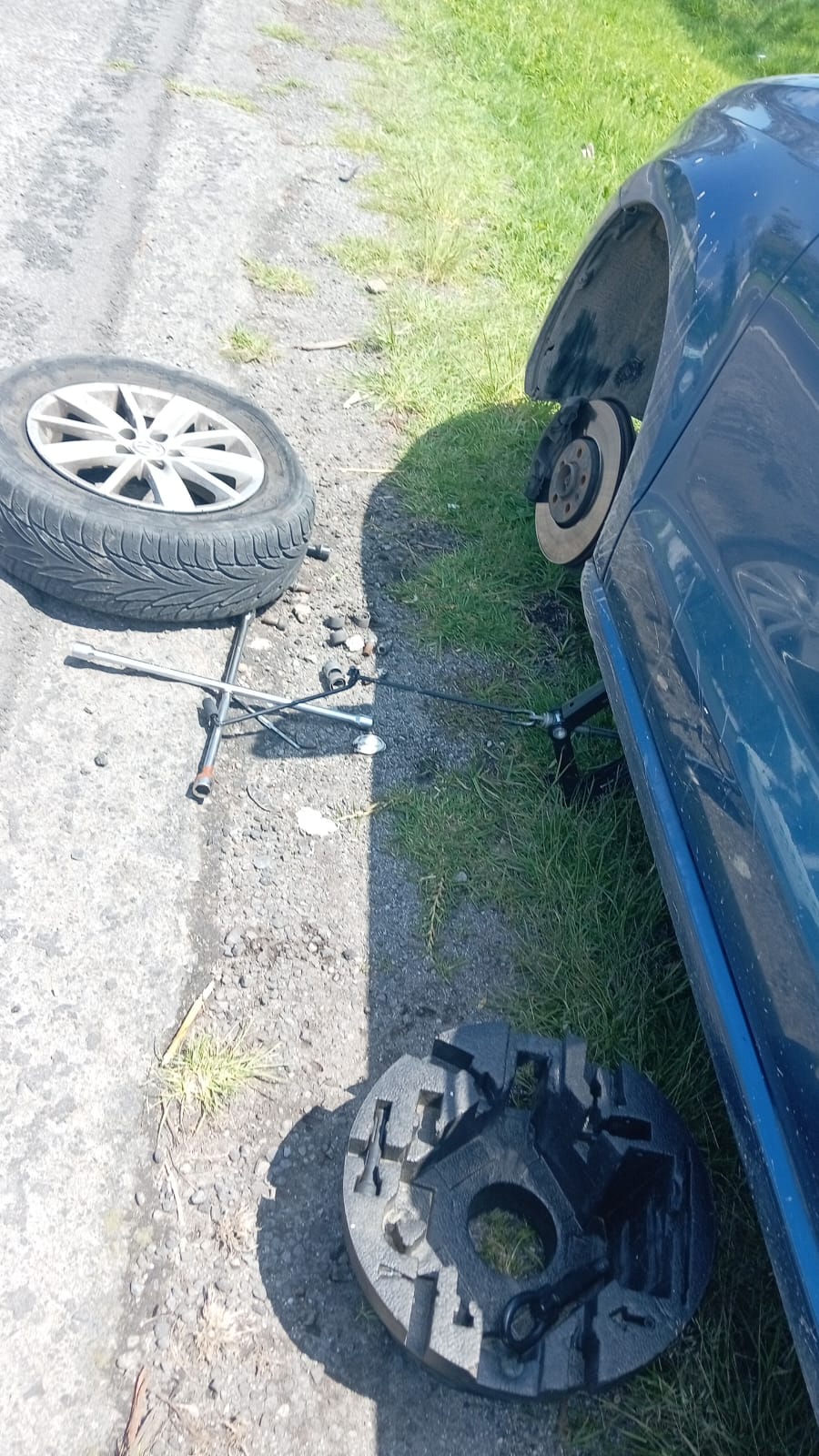 Reportan mega bache en la carretera Toluca-Atlacomulco