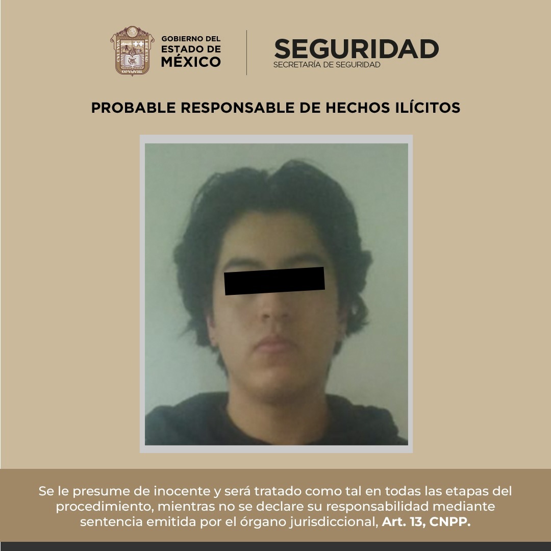 Recuperan vehículo con reporte de robo en Toluca; hay un detenido