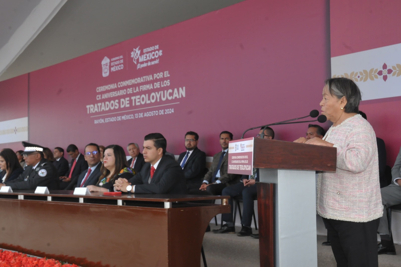 Conmemora GEM el CX Aniversario de la Firma de los Tratados de Teoloyucan 