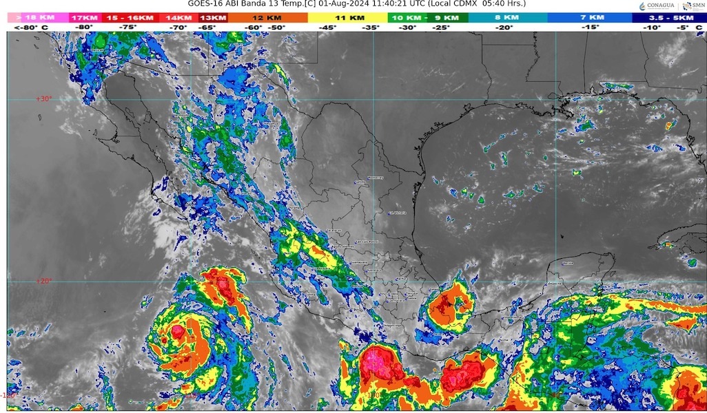 Toluca espera 60% de probabilidad de lluvias