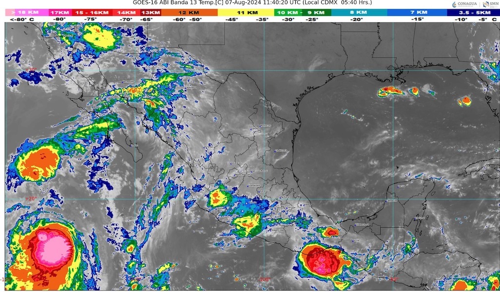 Continuarán las lluvias en Toluca