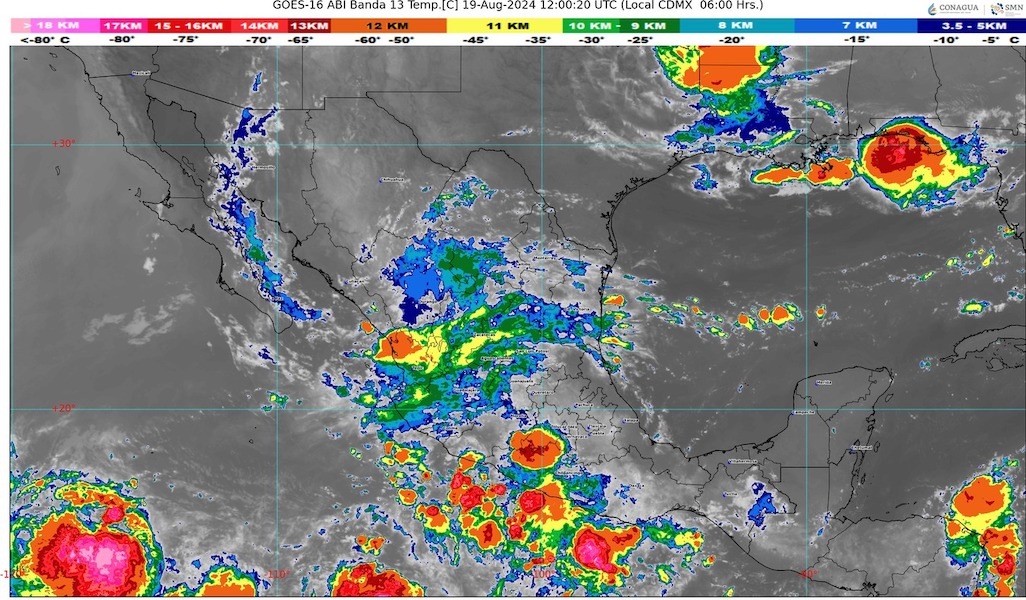 Cielo medio nublado y ambiente templado, pronóstico del clima para Toluca