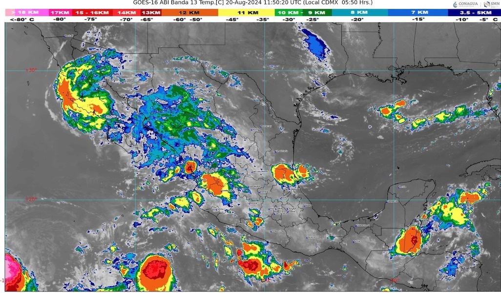 40% de probabilidad de lluvias este martes en Toluca