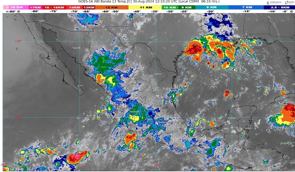 En Toluca, 70% de probabilidad de lluvias este último viernes de agosto