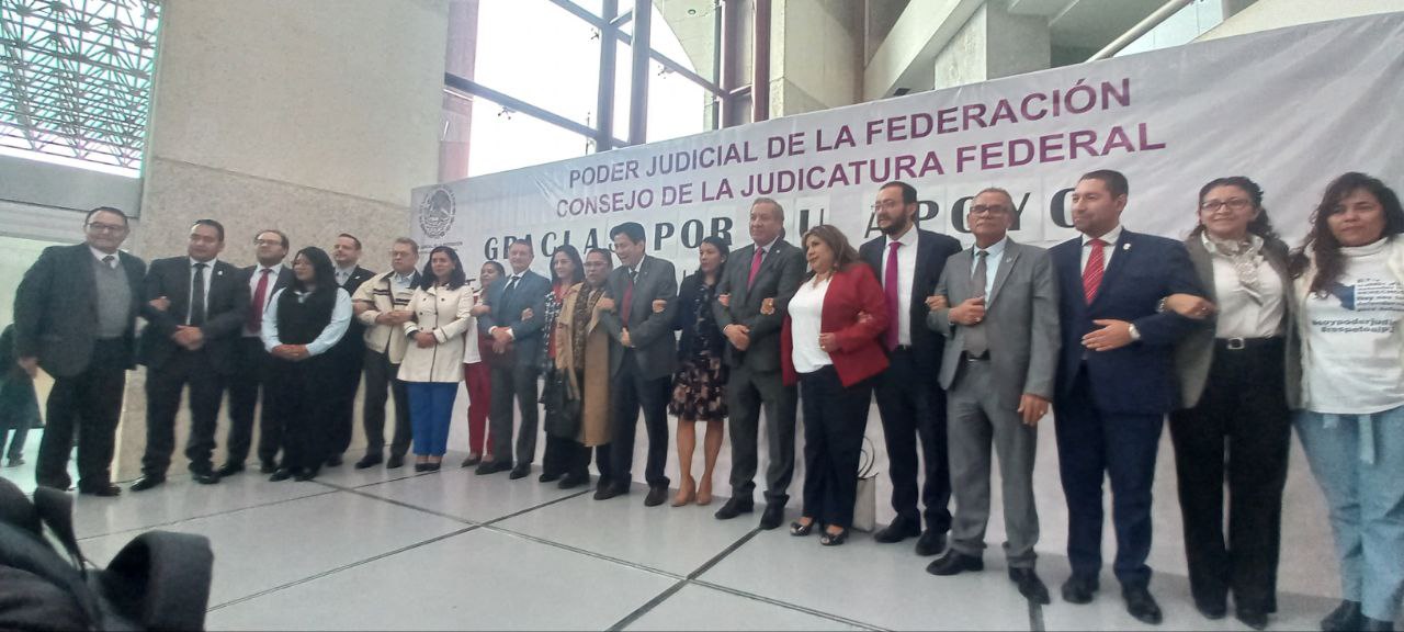 Colegio Mexiquense de Jueces respalda al PJF en defensa de la independencia judicial