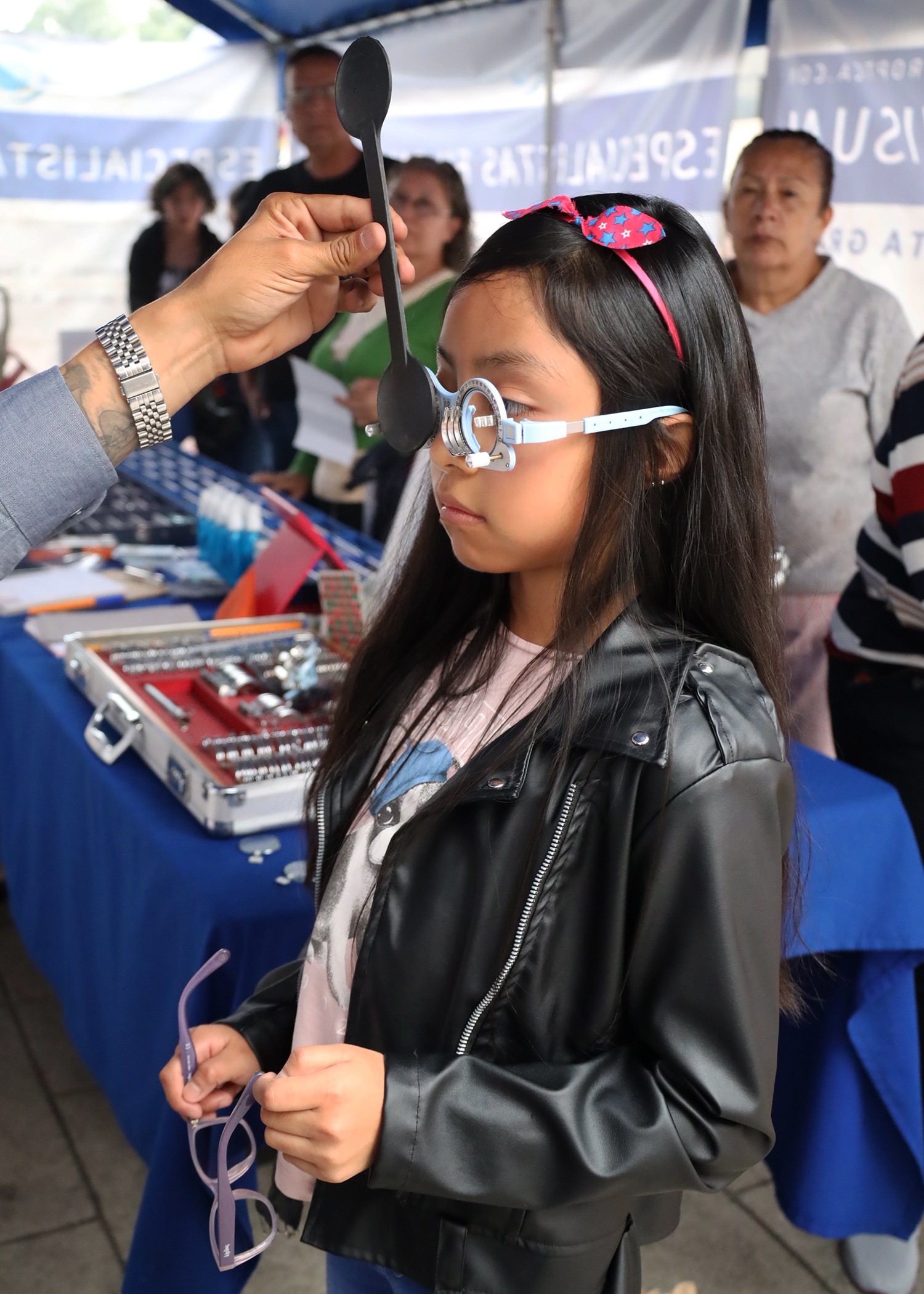 Huixquilucan apoya regreso a clases con Jornada de Salud Visual