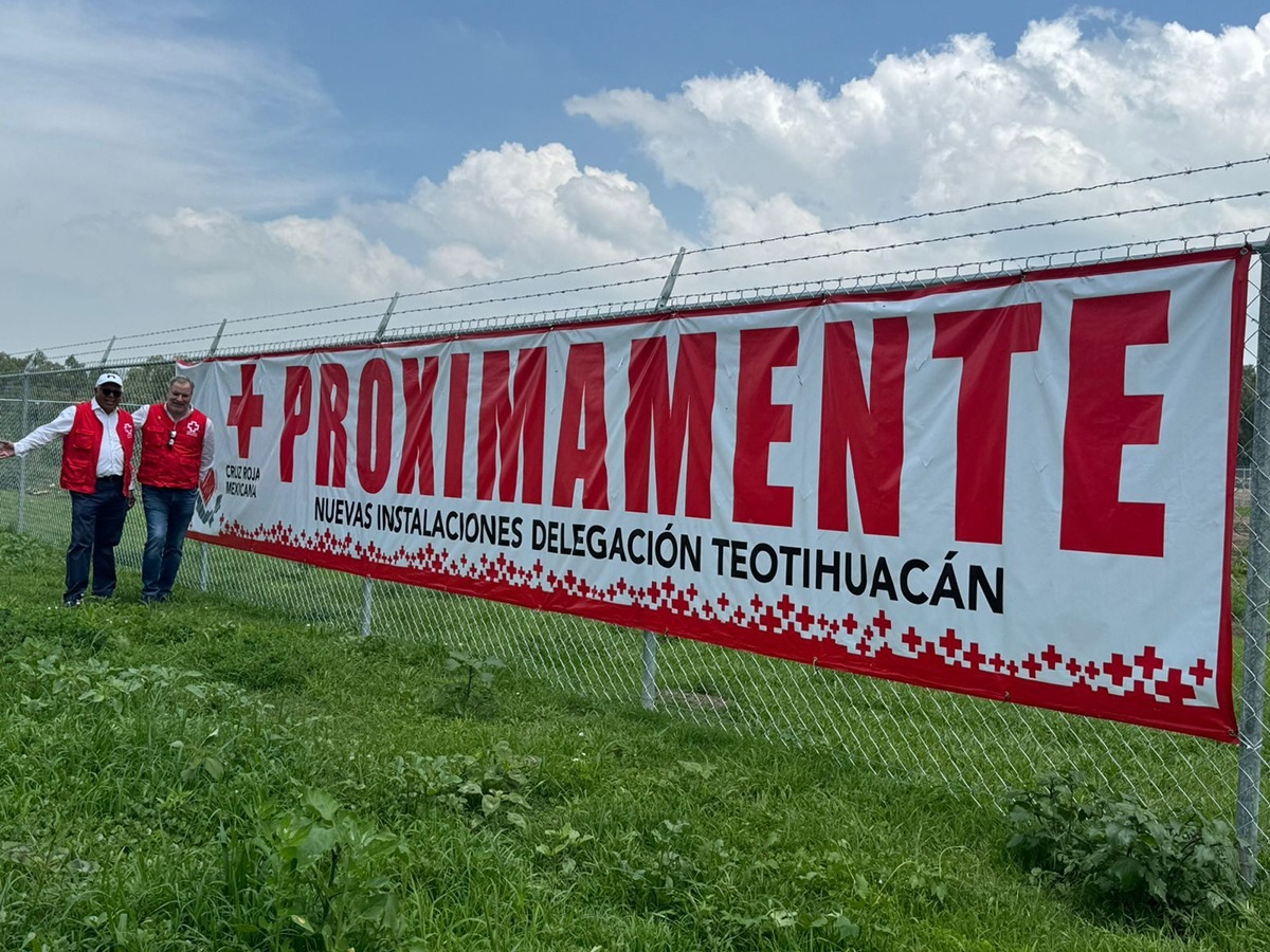 Tendrá Cruz Roja Mexicana nuevas instalaciones en Teotihuacán