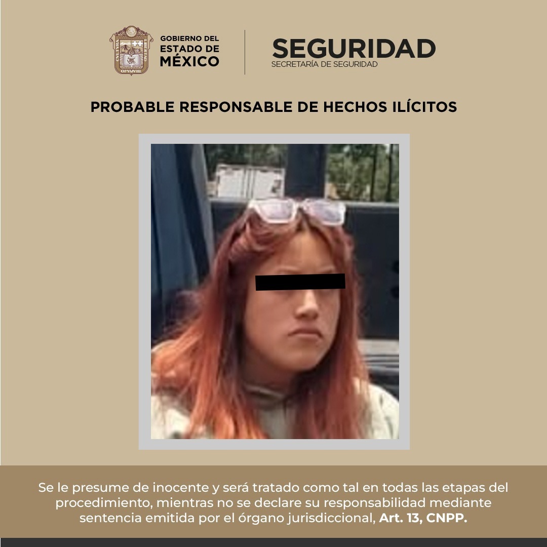 Detienen a presunta involucrada en extorsión