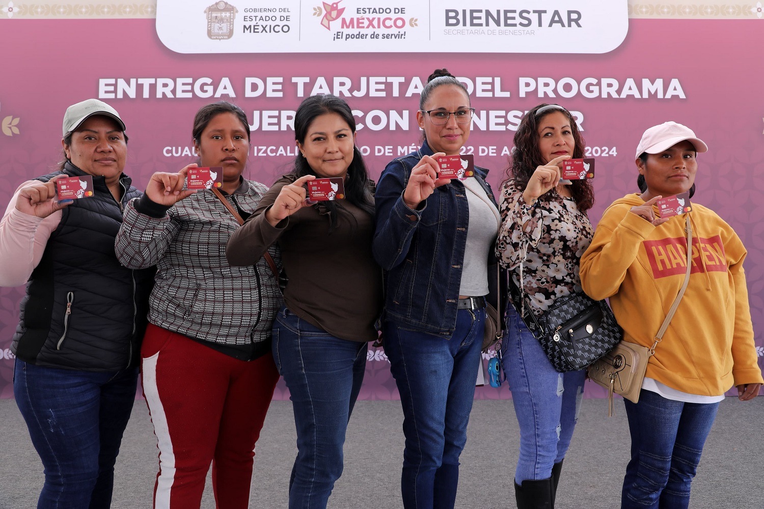 Impulsa GEM desarrollo integral de las mexiquenses con programa Mujeres con Bienestar