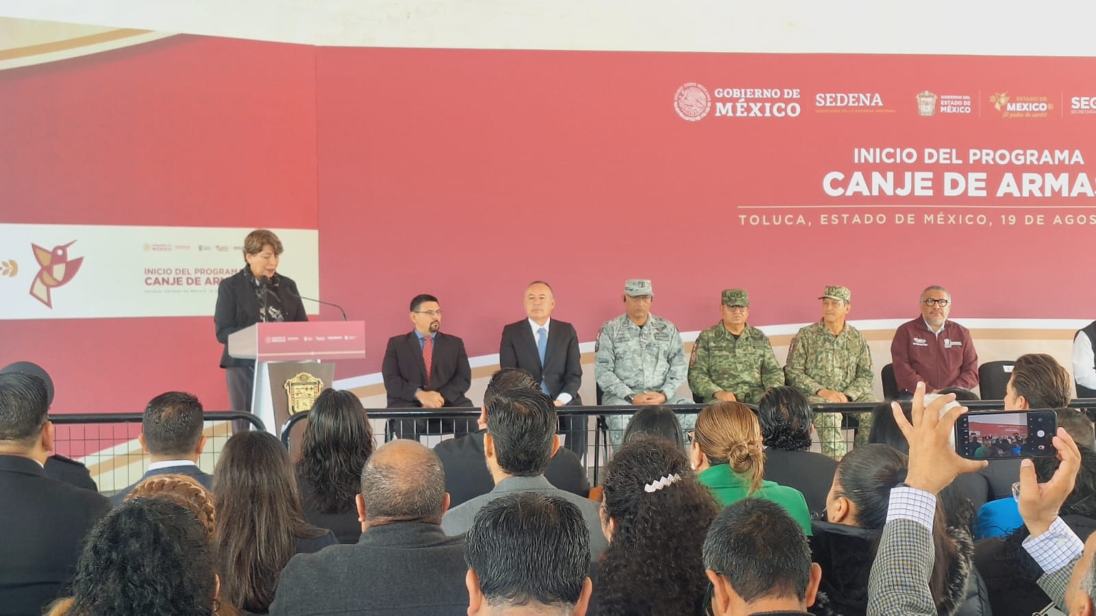 Inicia programa de Canje de Armas en 40 municipios mexiquenses