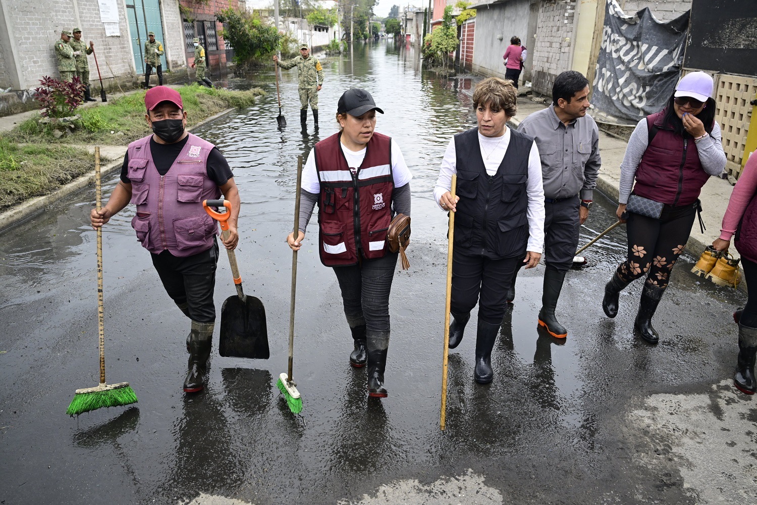 GEM y Gobierno Federal coordinan acciones emergentes para las familias afectadas en Chalco