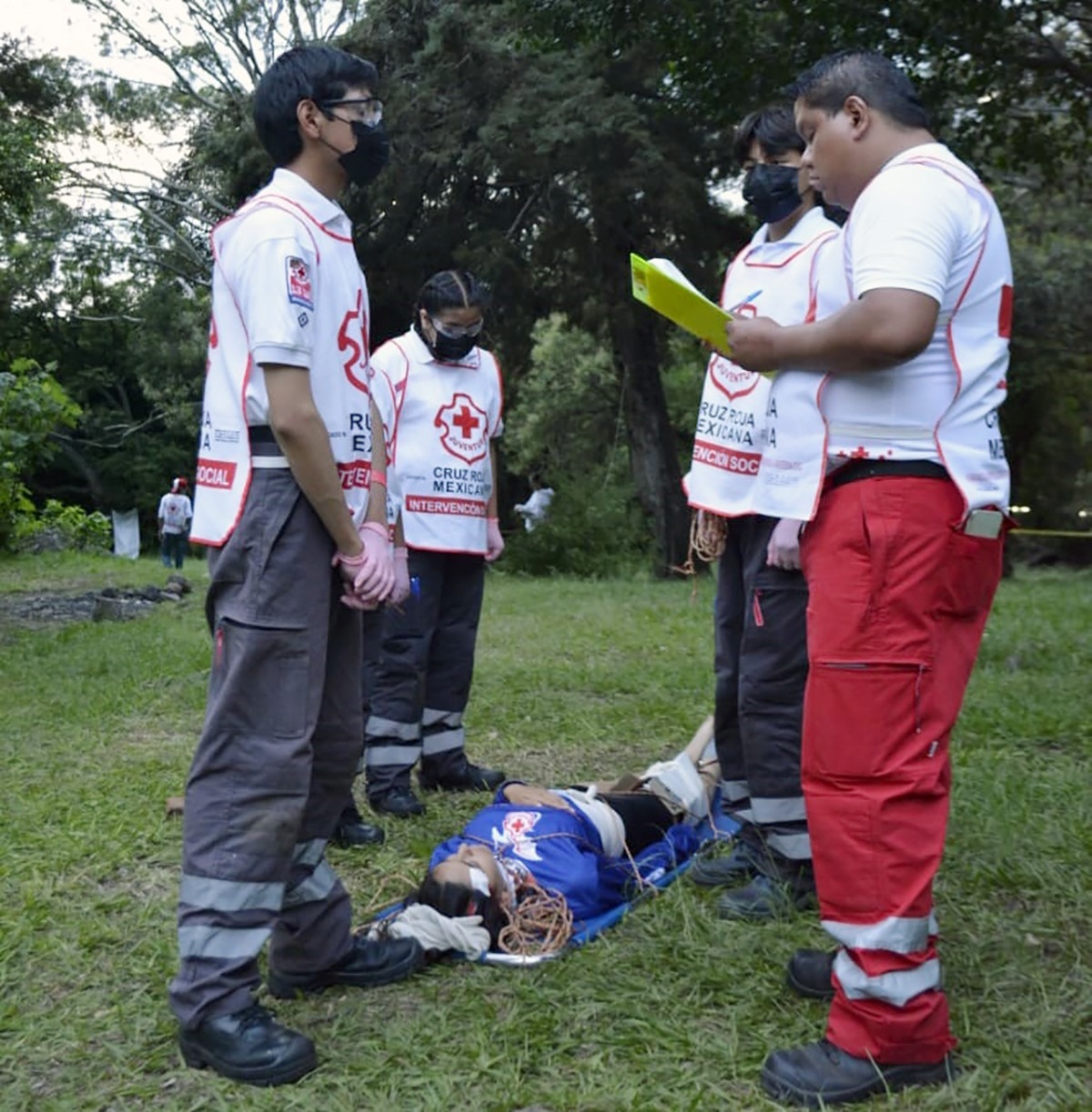 Destaca la participación mexiquense en Campamento Nacional de Juventud de Cruz Roja