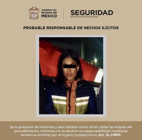 Detienen a mujer posiblemente implicada en robo con violencia 