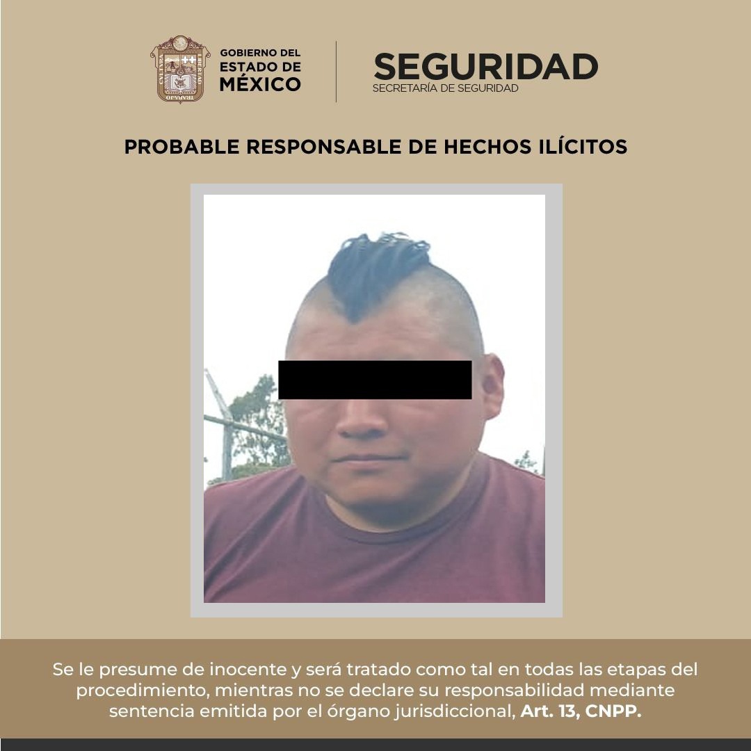 Detienen a sujeto en posesión de vehículo con reporte de robo