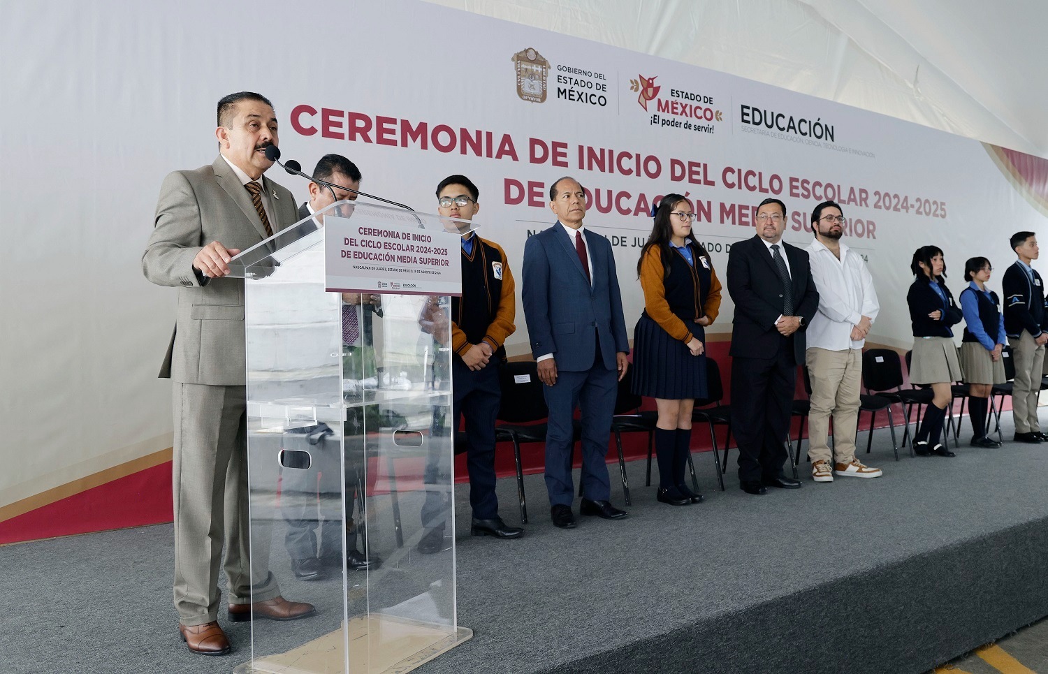 Más de 670 mil estudiantes de media superior inician el ciclo escolar 2024-2025