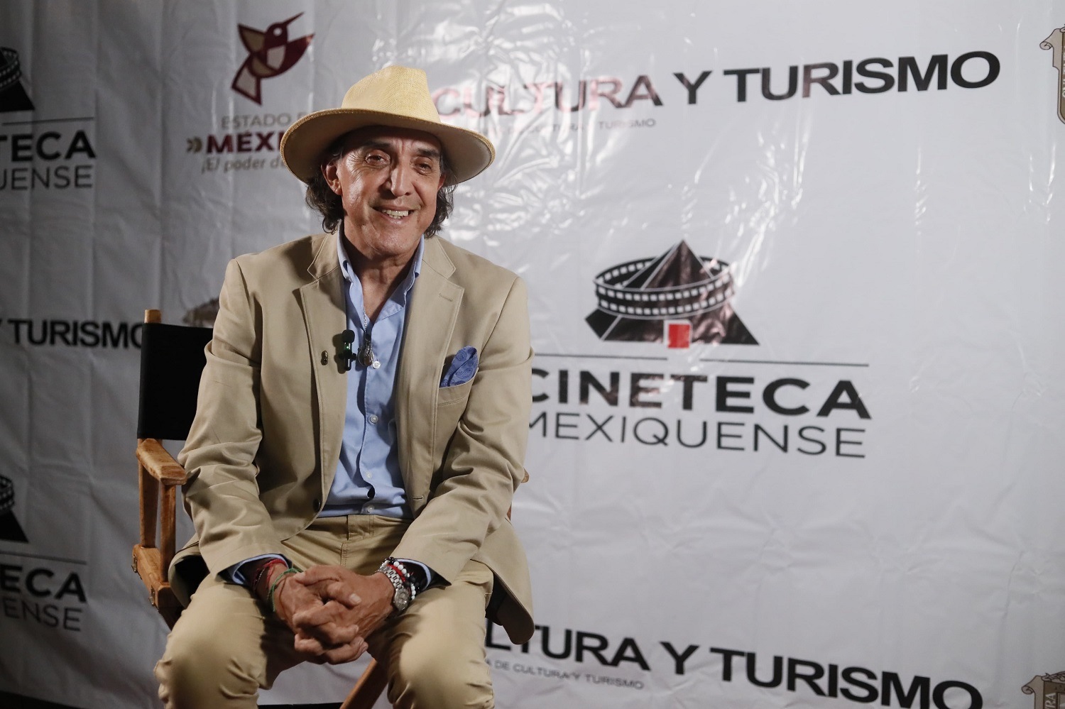 Luis Felipe Tovar visita Edoméx; comparte su trayectoria y visión acerca del cine mexicano