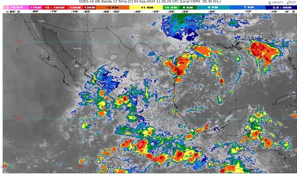 Espera Toluca 50% de probabilidad de lluvias fuertes