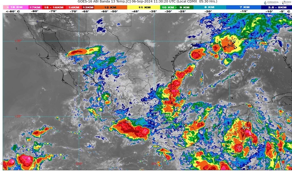 60% de probabilidad de lluvias en Toluca