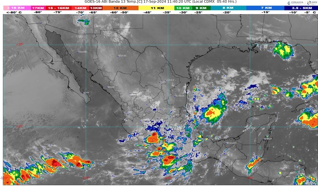 Este martes, tormentas vespertinas, pronóstico para Toluca