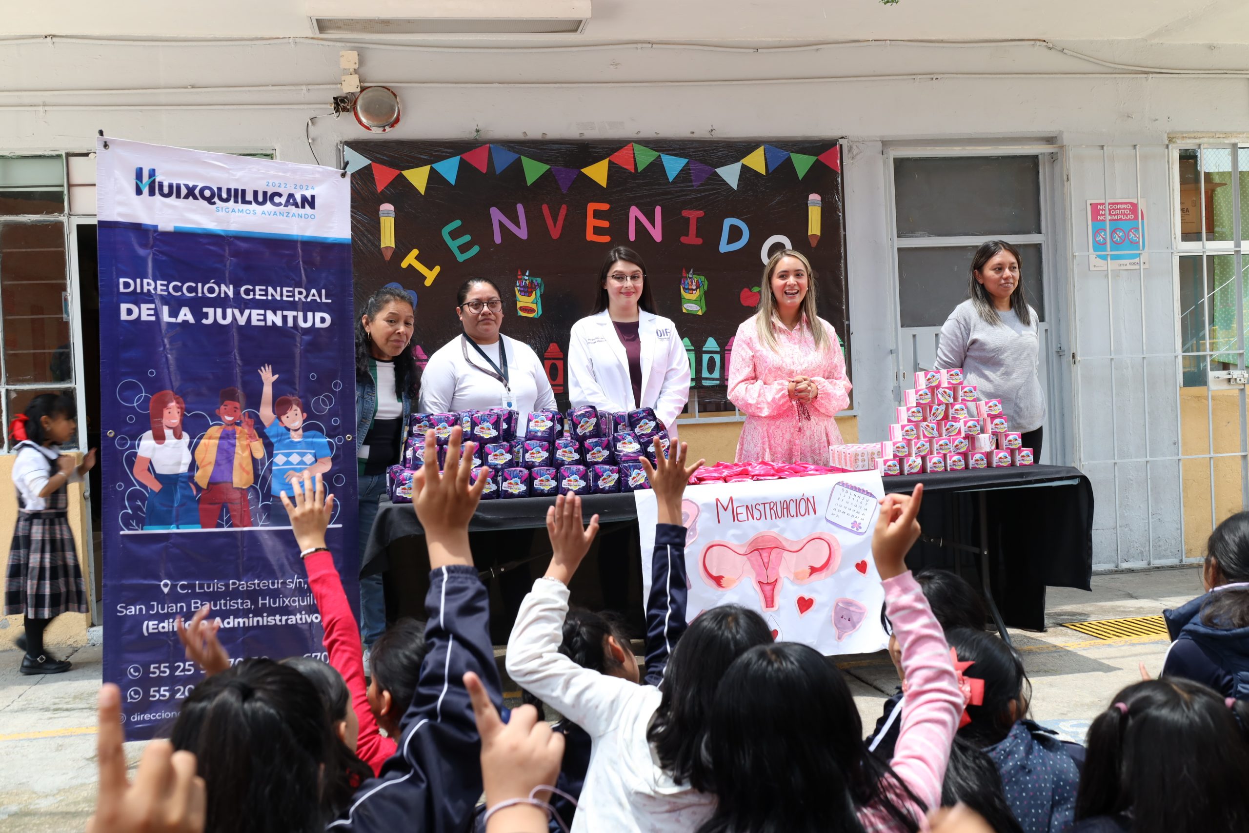 Huixquilucan promueve salud menstrual en niñas y adolescentes