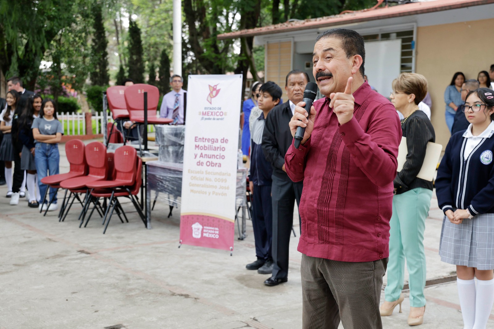 Transforma GEM la educación con obras y equipamiento en escuelas de Ecatepec