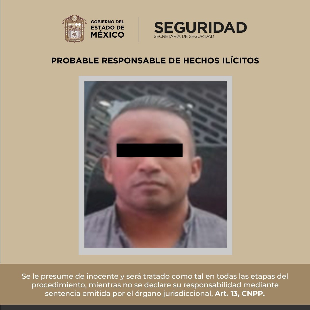 Detienen a probable responsable de violencia de género en Lerma